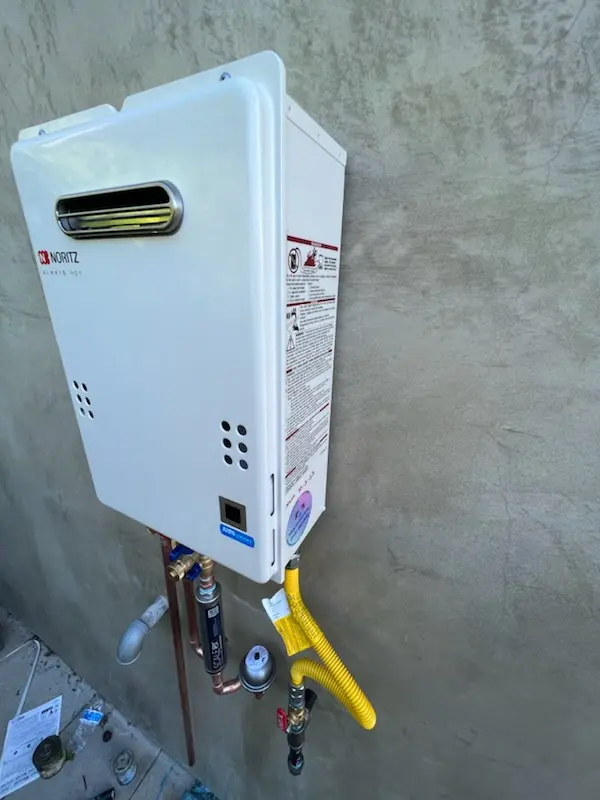 Tankless water heater installation for Zion Hill homes
